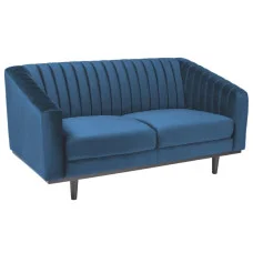 Sofa Asprey Velvet 2 blue